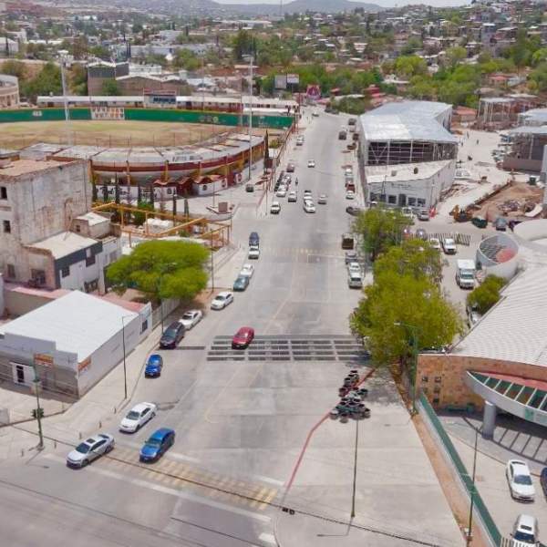 Avanza transformación de Nogales; Gobernador Durazo moderniza infraestructura hídrica, calles y vías ferroviarias